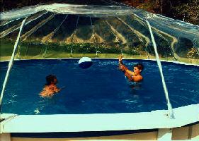 12' Round Above Ground Pool Sun Dome - 10 Panels