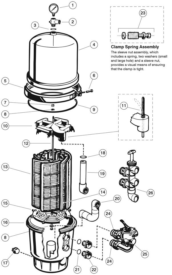 Hayward MicroClear Replacement Parts
