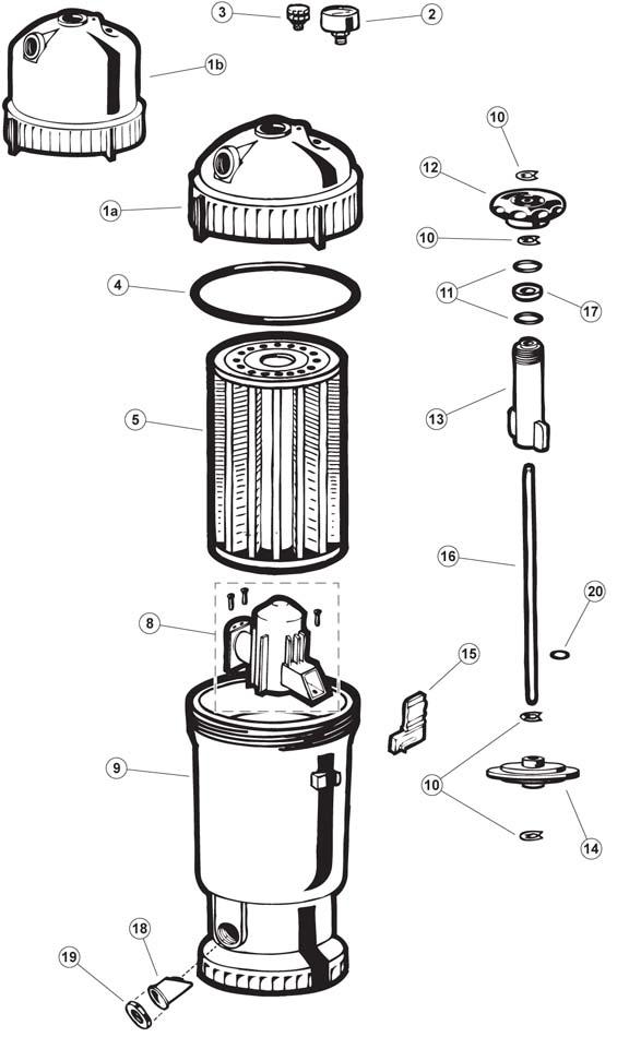 Hayward Regen X 450/700 Replacement Parts