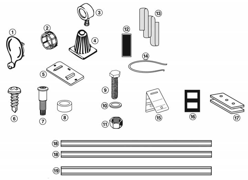 Odyssey M800 Freedom Series Replacement Parts