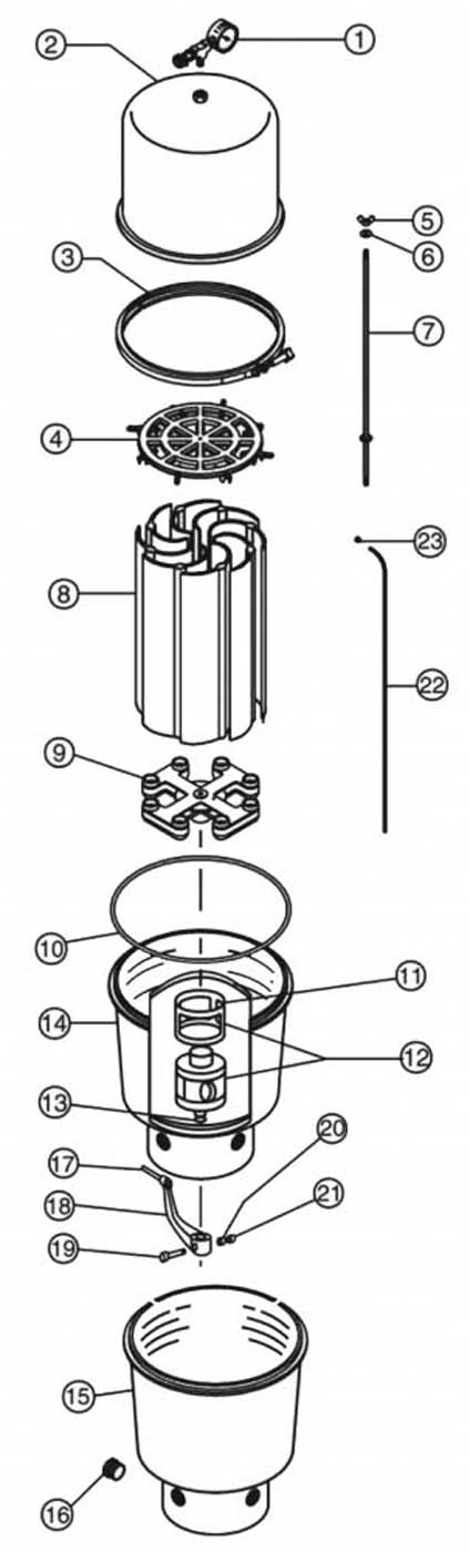 Pentair/Purex SMBW 4000 Replacement Parts