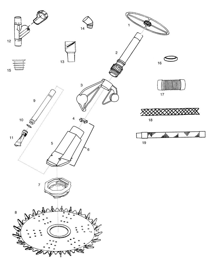Baracuda (Zodiac) Automatic Pool Cleaner Parts