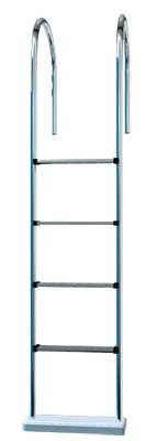 Blue Wave Premium Stainless Steel In-Pool Above Ground Pool Ladder