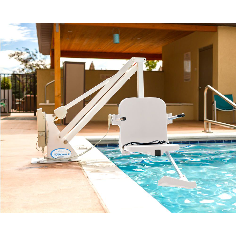 Aqua Creek Ranger 2 Lift 350lb Capacity No Anchor White w/White Seat