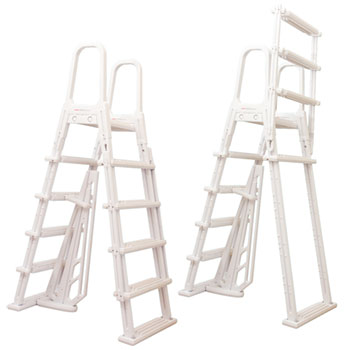 Blue Wave A-Frame Flip Up Pool Ladder - 48