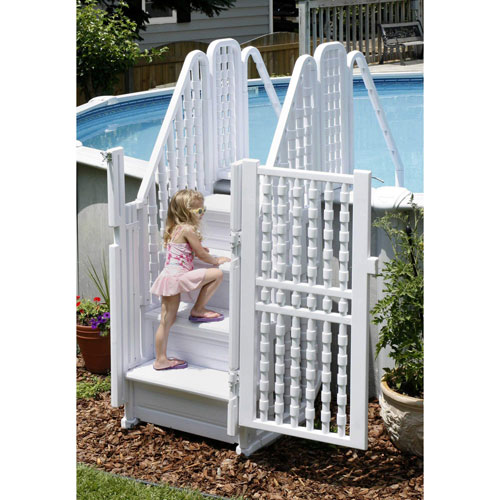 Blue Wave Easy Pool Entry System w/ Gate