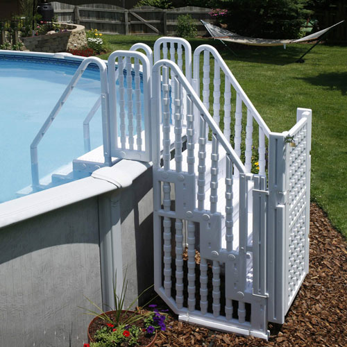 Blue Wave Easy Pool Entry System w/ Gate