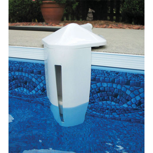 AquaLevel Portable Inground Pool Water Leveler - White