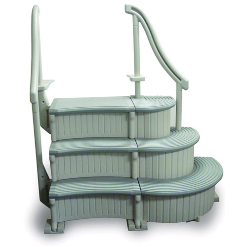 Confer Curve Inground Pool Entry Step - Complete System