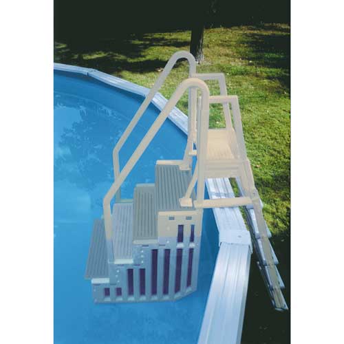 confer step 1 pool steps