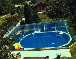 24' x 42' Rectangle Inground Pool Dome