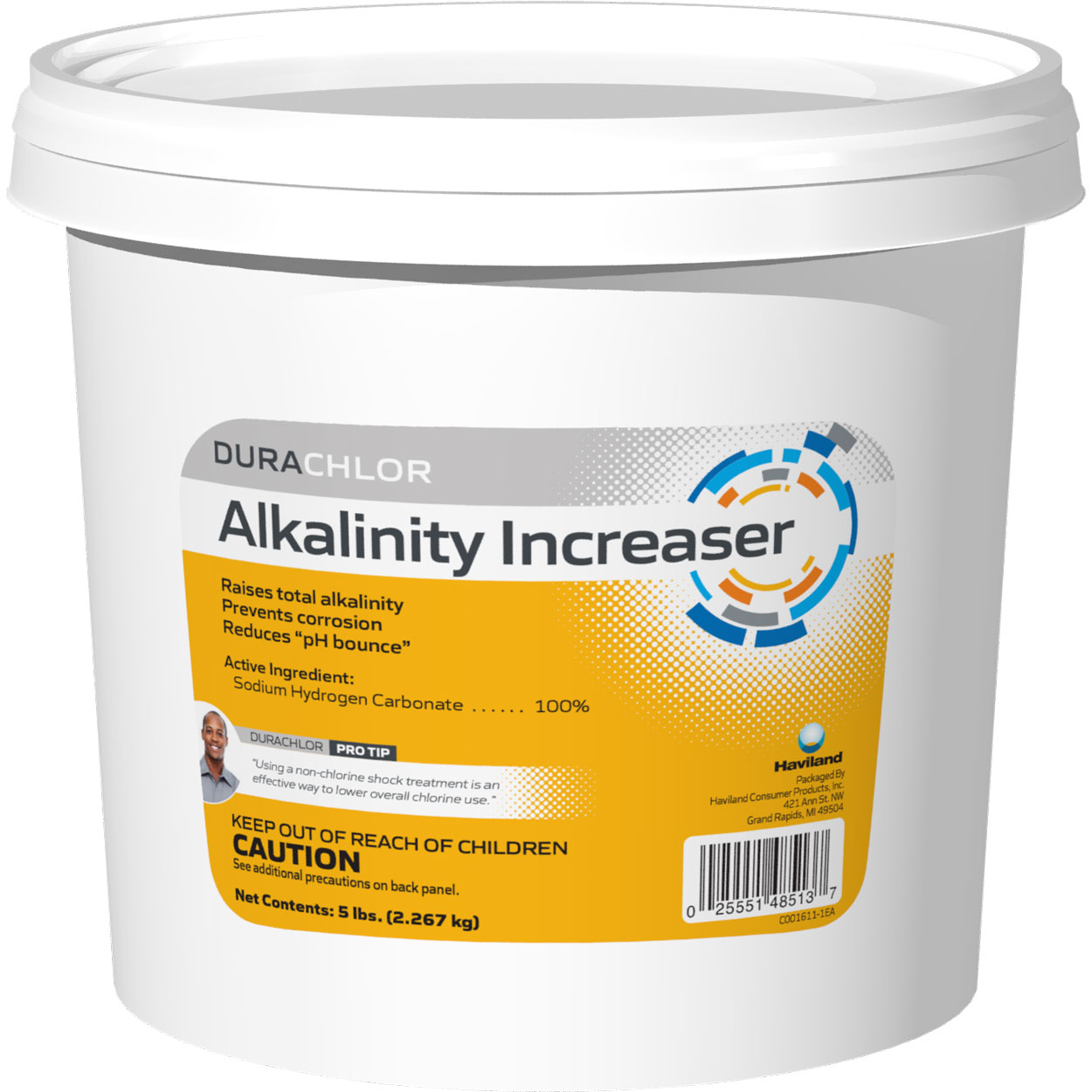 Durachlor Alkalinity Increaser 5 lb | Total Alkalinity Booster for Pool Water Balance