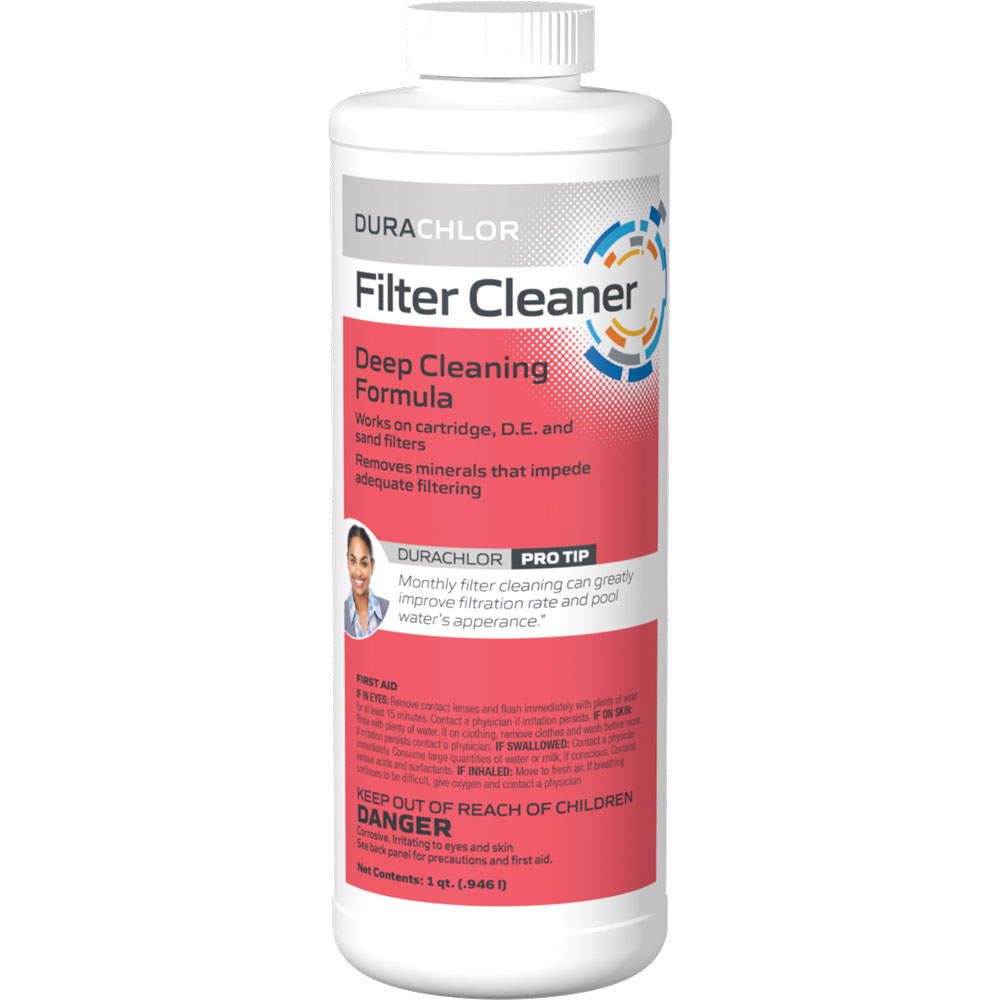 DuraChlor Filter Cleaner 1 Quart | Professional-Strength Pool Filter Cleaner