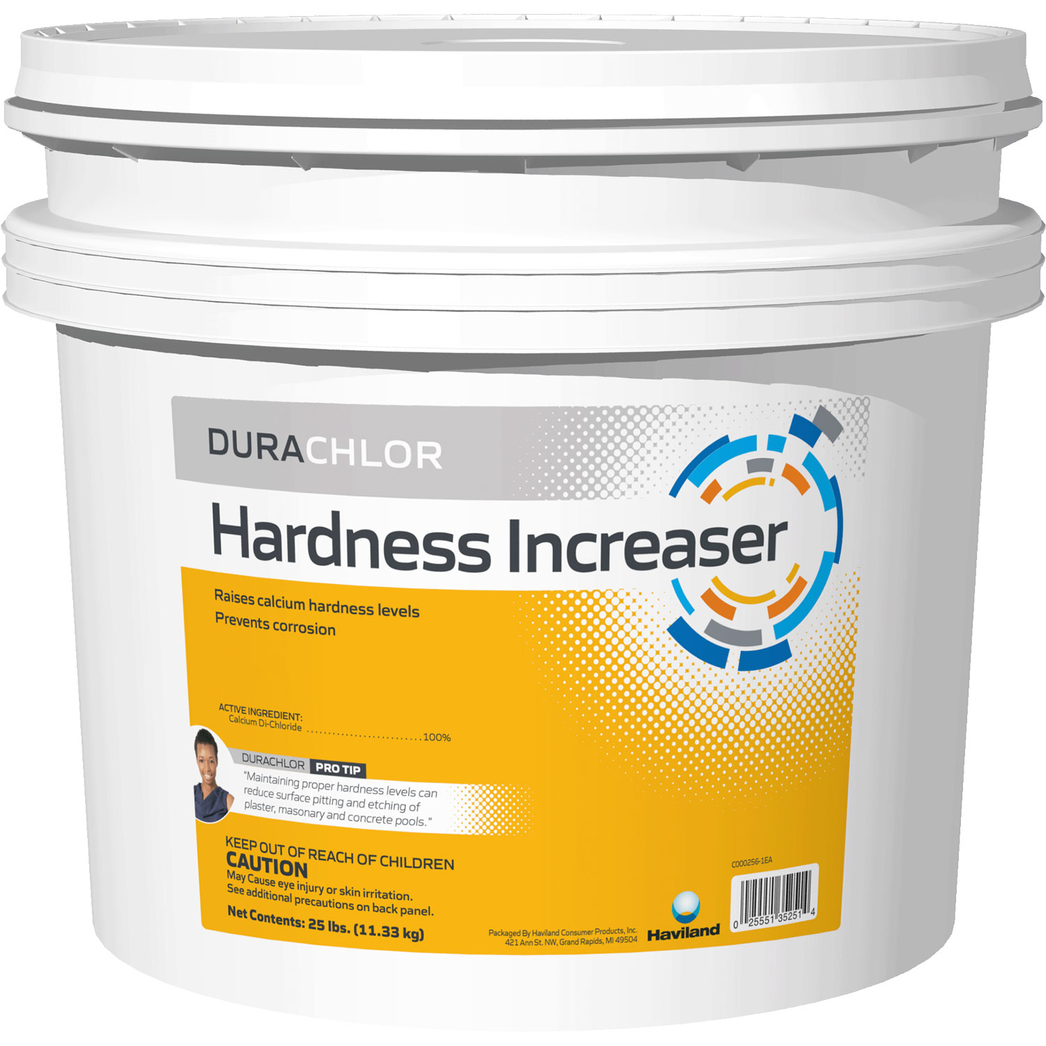 Durachlor Hardness Increaser 25 lb | Calcium Hardness Booster for Pool Water Balance