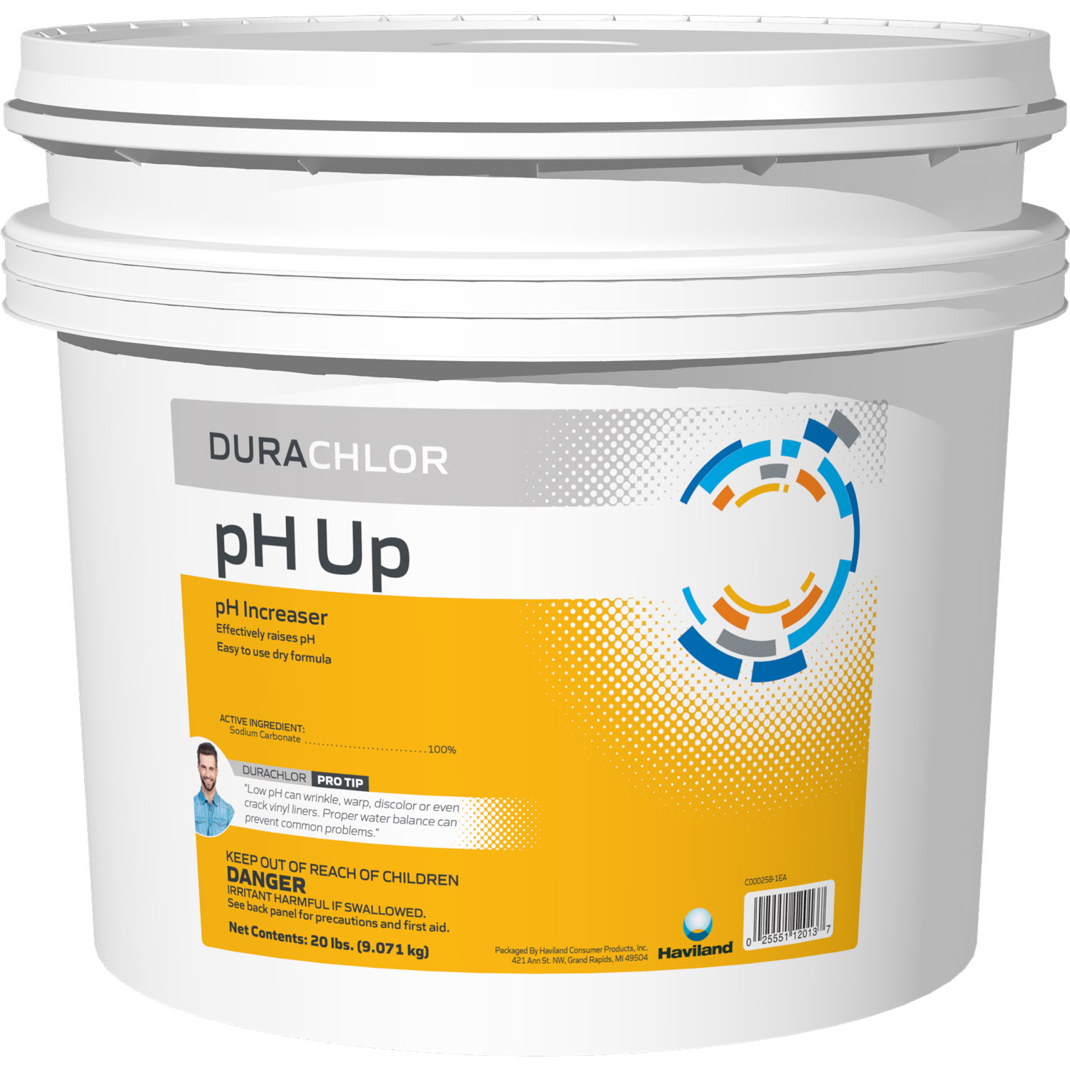 Durachlor pH Up 20 lb | Granular Pool pH Balancerâ€‹