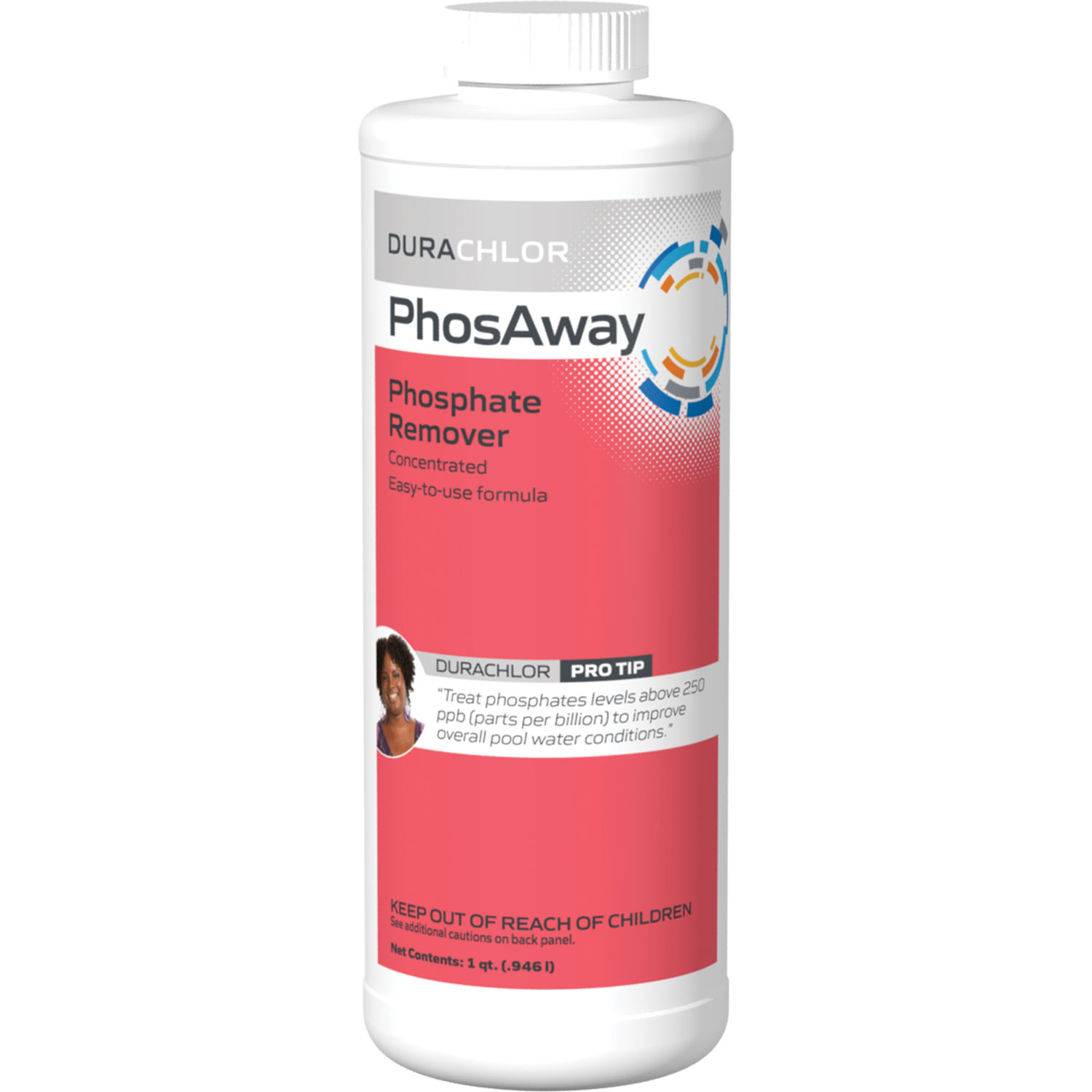 DuraChlor PhosAway 1 Quart | High-Performance Pool Phosphate Remover