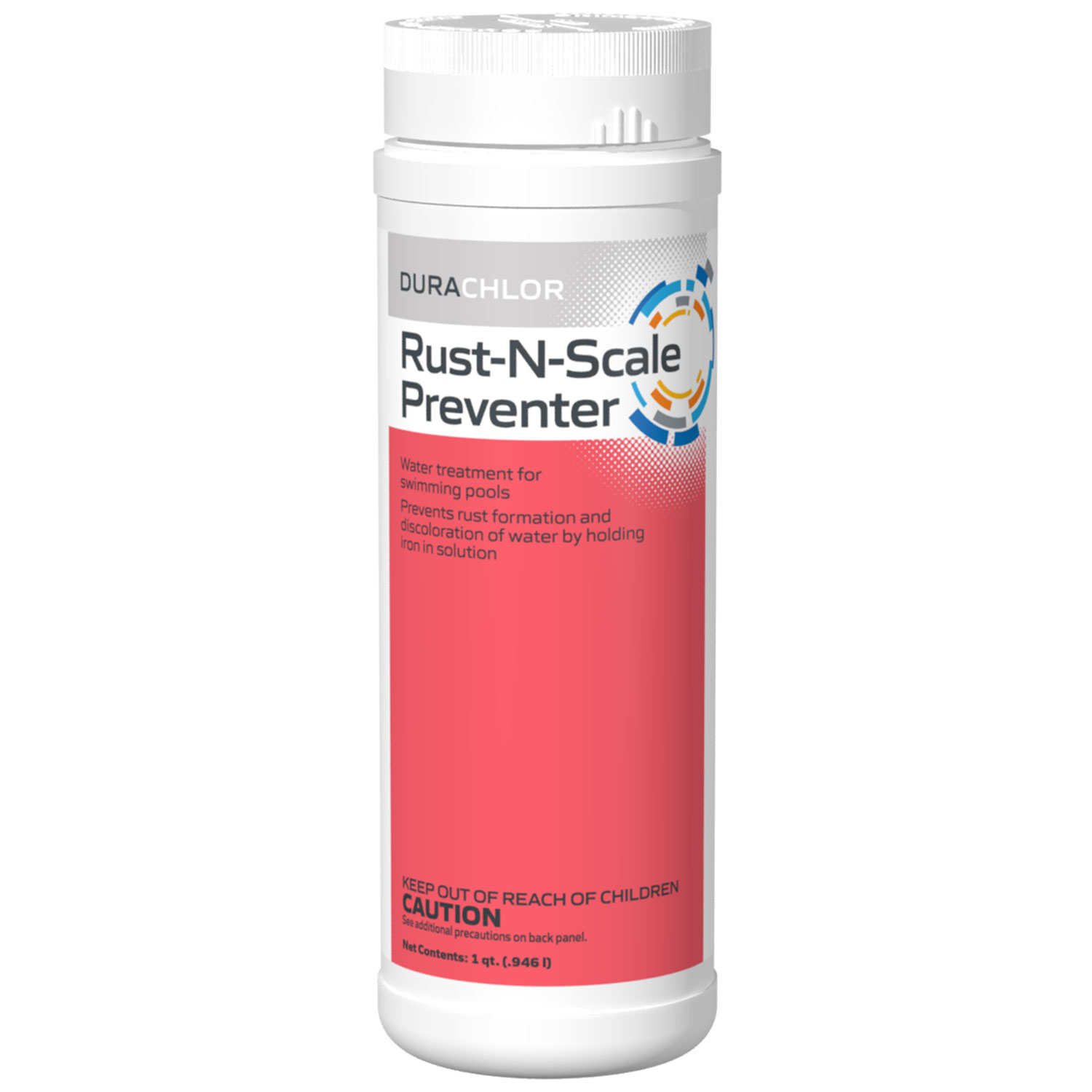 Durachlor Rust-N-Scale 1 Quart | Comprehensive Pool Stain and Scale Remover