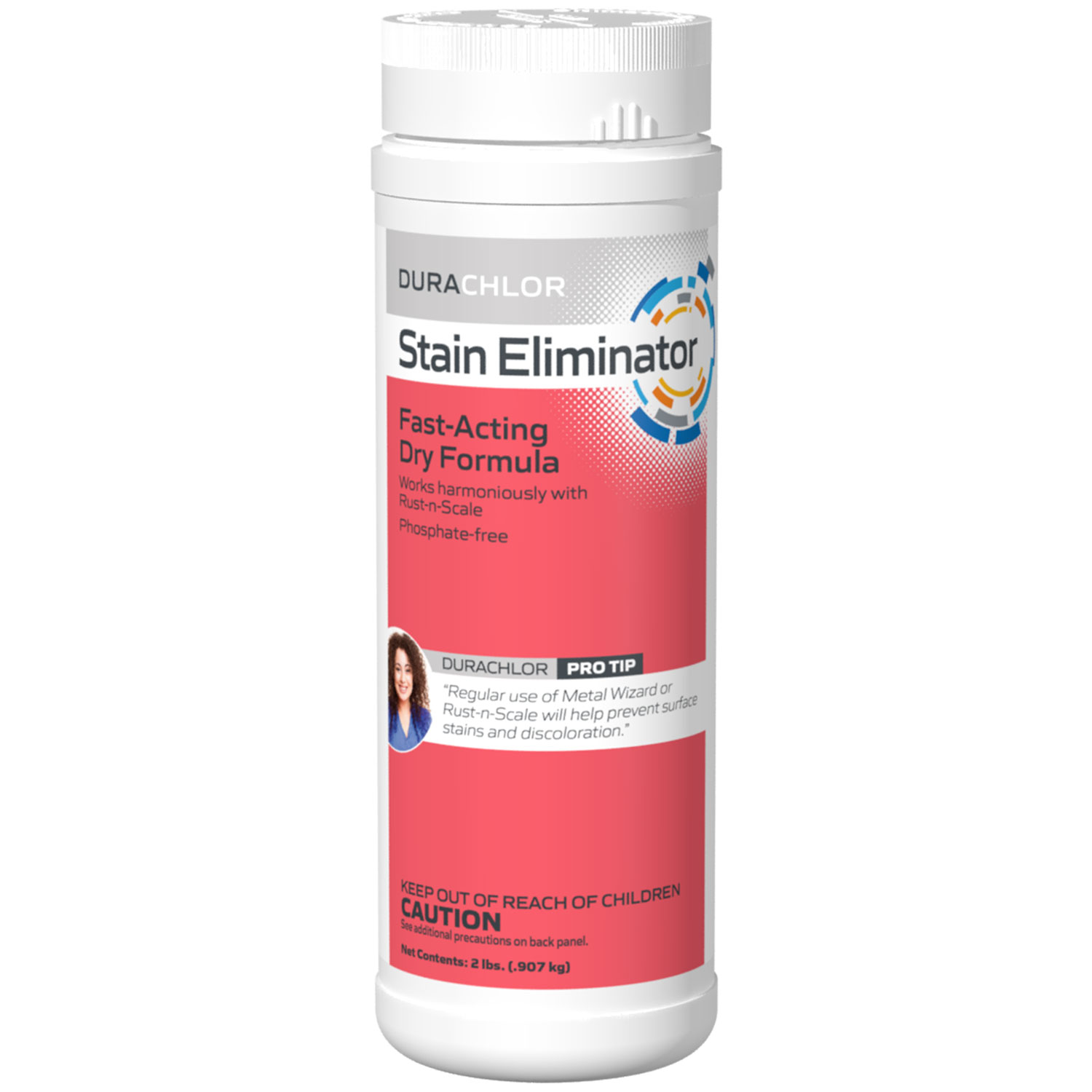 Durachlor Stain Eliminator 2 lbs | Fast-Acting Pool Stain Remover