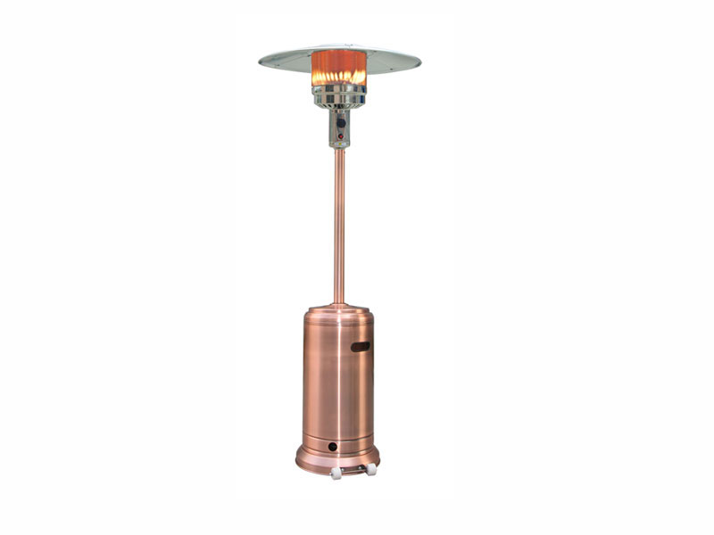 fire sense copper finish patio heater