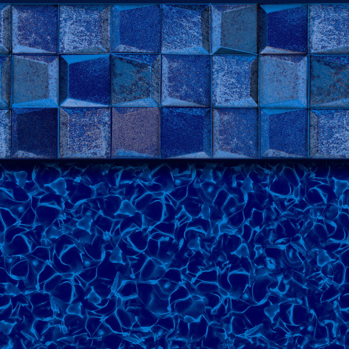 GLI 20 x 40 Rectangle / Oval / Grecian Breaking Seawall 27 Mil Inground Pool Liner