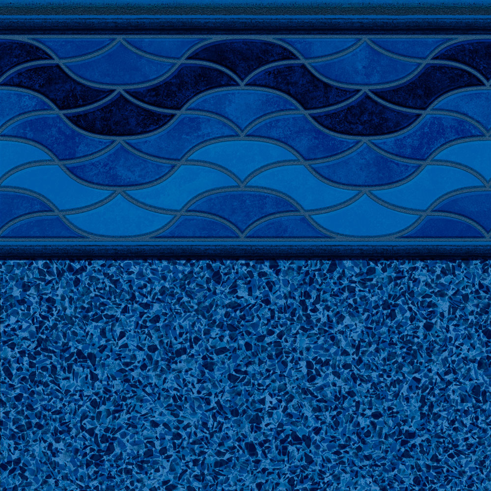 GLI 20 x 40 Rectangle / Oval / Grecian Corolla 20 Mil Inground Pool Liner