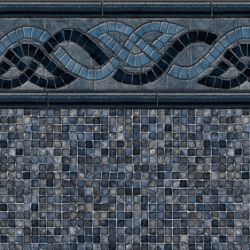GLI 20 x 40 Rectangle / Oval / Grecian Durango 20 Mil Inground Pool Liner