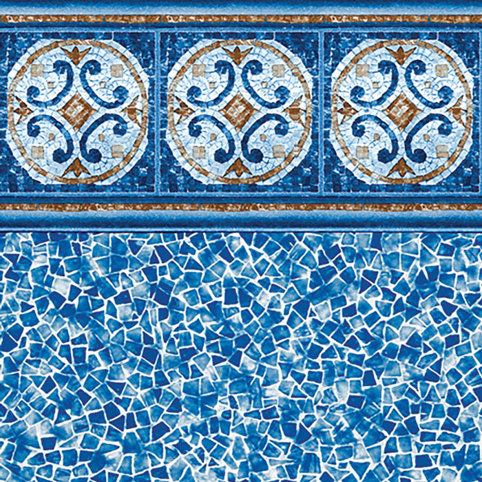 GLI 20 x 40 Rectangle / Oval / Grecian Hampton 20 Mil Inground Pool Liner