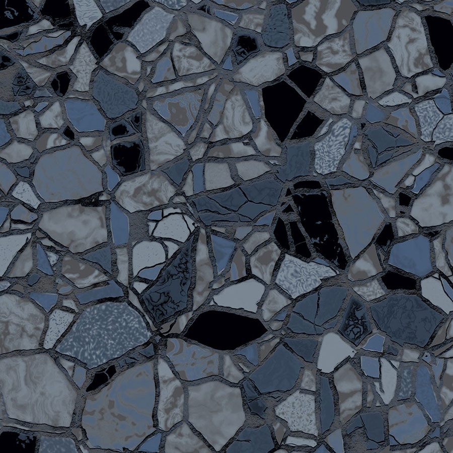GLI 20 x 40 Rectangle / Oval / Grecian Obsidian 27 Mil Inground Pool Liner