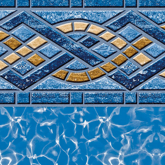 GLI 20 x 40 Rectangle / Oval / Grecian Panama 27 Mil Inground Pool Liner
