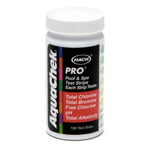 Aquachek 511710 Pro Swimming Pool Spa 5 in 1 Test Kit Strips 5-Way 100 pack