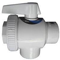 Hayward SP-735 4 Way Ball Valve 1 1/2 female threaded Material: ABS