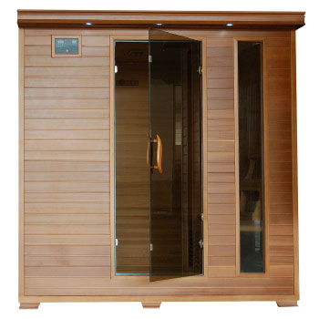 Great Bear 6 Person Cedar Heatwave Infrared Sauna