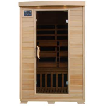 Coronado 2 Person HeatWave Infrared Sauna w/ Carbon Heaters