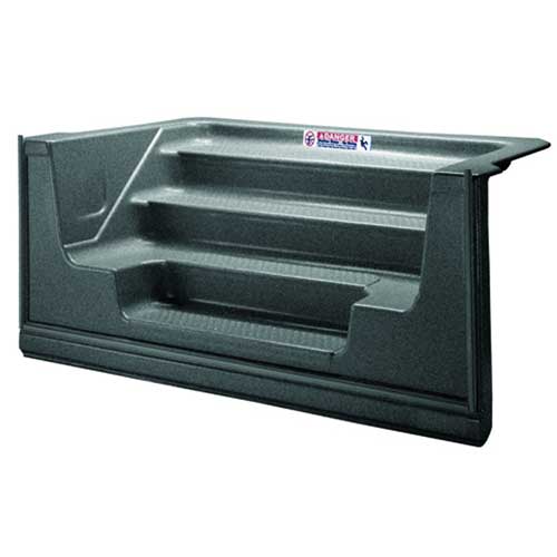 Cantilever - 8' Sit N Step 4 Tread  - Gray