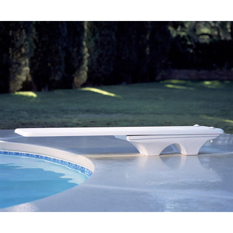 6 los arcos white fiberglass diving base los6