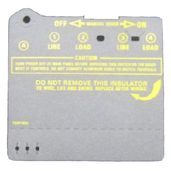 Intermatic Clear Long Insulator Protector