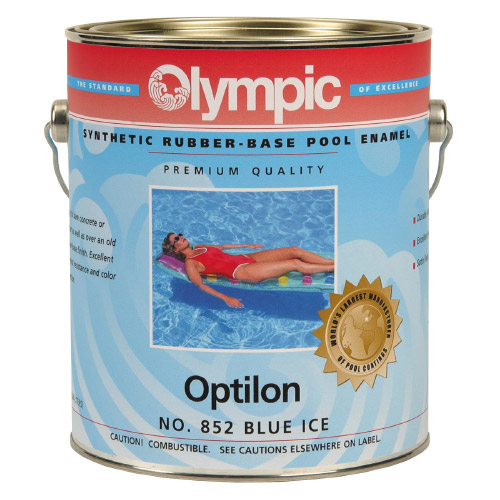 Optilon Synthetic Rubber Base Enamel - 1 Gallon - White
