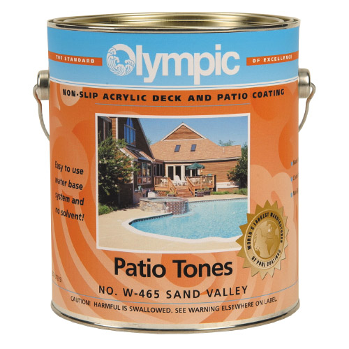 Patio Tones Acrylic Pool Deck Coating - 1 Gallon - White