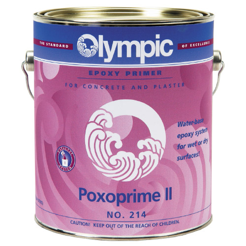 Poxoprime II - Epoxy Primer for Concrete & Plaster - 1 Gallon