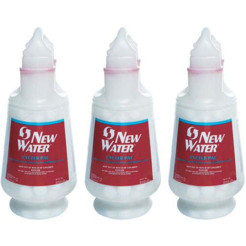 New Water 7lb 407C In Ground Replacement Cycler Pac - 3 pack