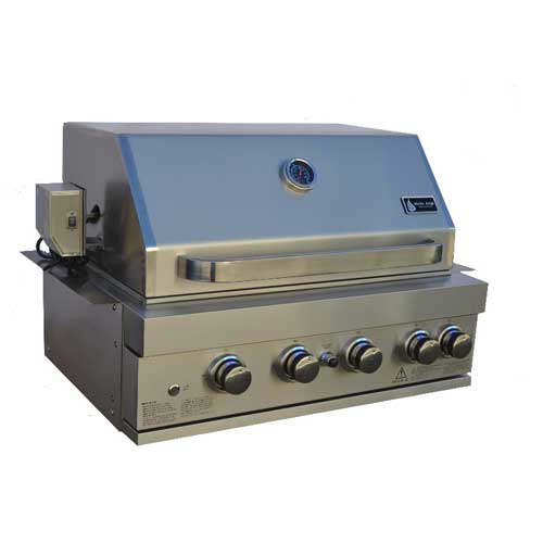 Mont Alpi 400 4 Burner Stainless Steel Built-In Grill
