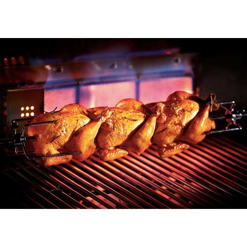 Mont Alpi 400 4 Burner Stainless Steel Deluxe Island