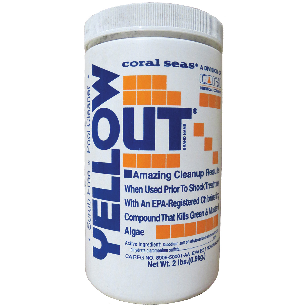 Yellow Out Pool Algaecide - 2lbs