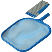 leaf skimmer with pole