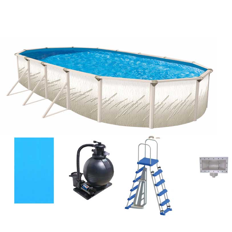 oval 52 inch deep pool