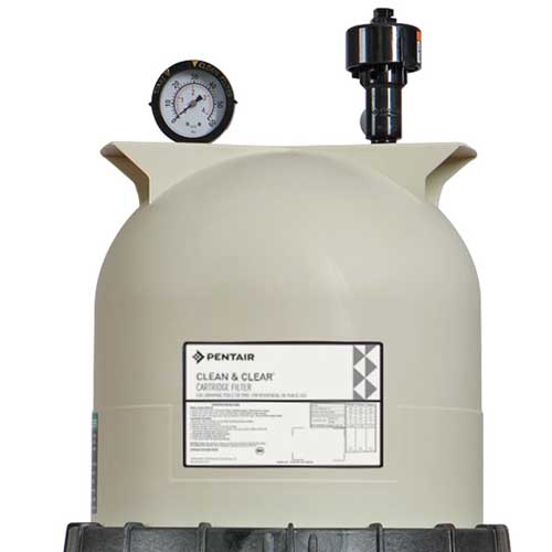 Pentair Clean & Clear Cartridge Pool Filter – 100 Sqft for Medium Pools