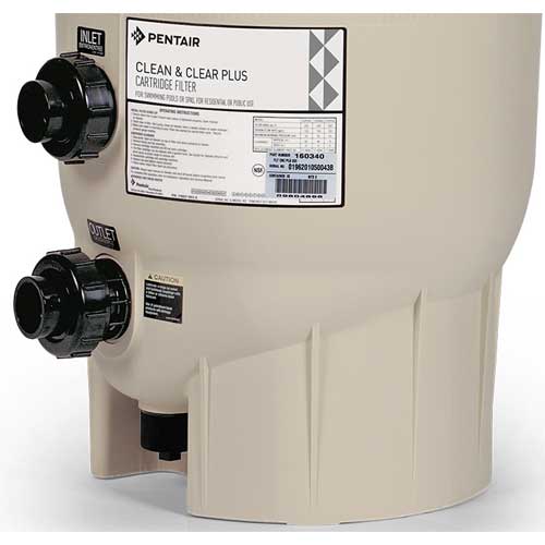 Pentair 420 sqft Clear & Clean Plus Cartridge Pool Filter, EC160301