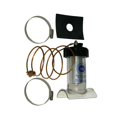 Inline Anti-Electrolysis Zinc Anode - 1 1/2