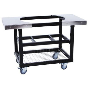 Primo Stainless Steel Side Table Fits Junior Oval