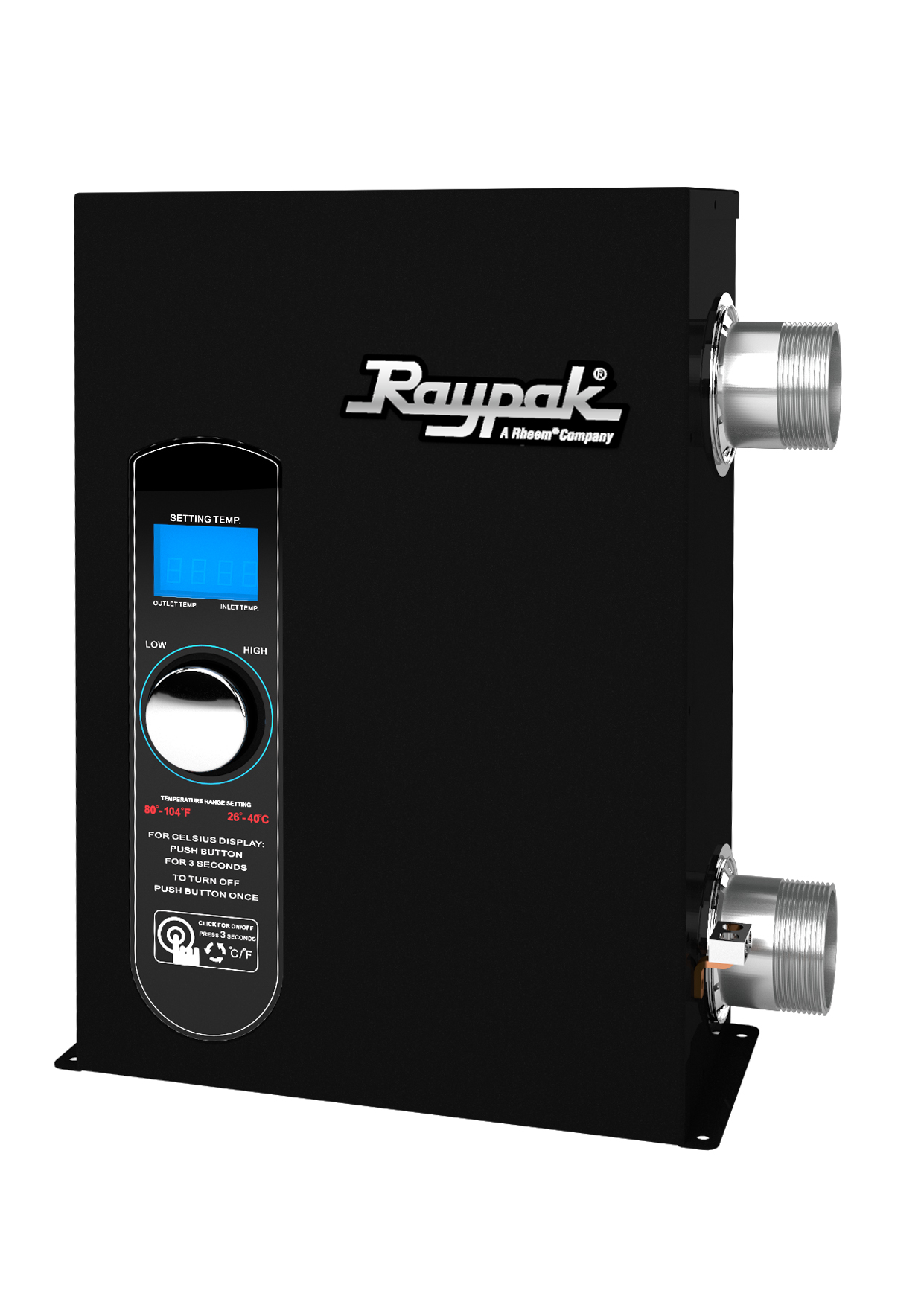 Raypak 017121 Digital E3T 5.5 KW Spa Heater